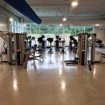 Overview of gym equipment